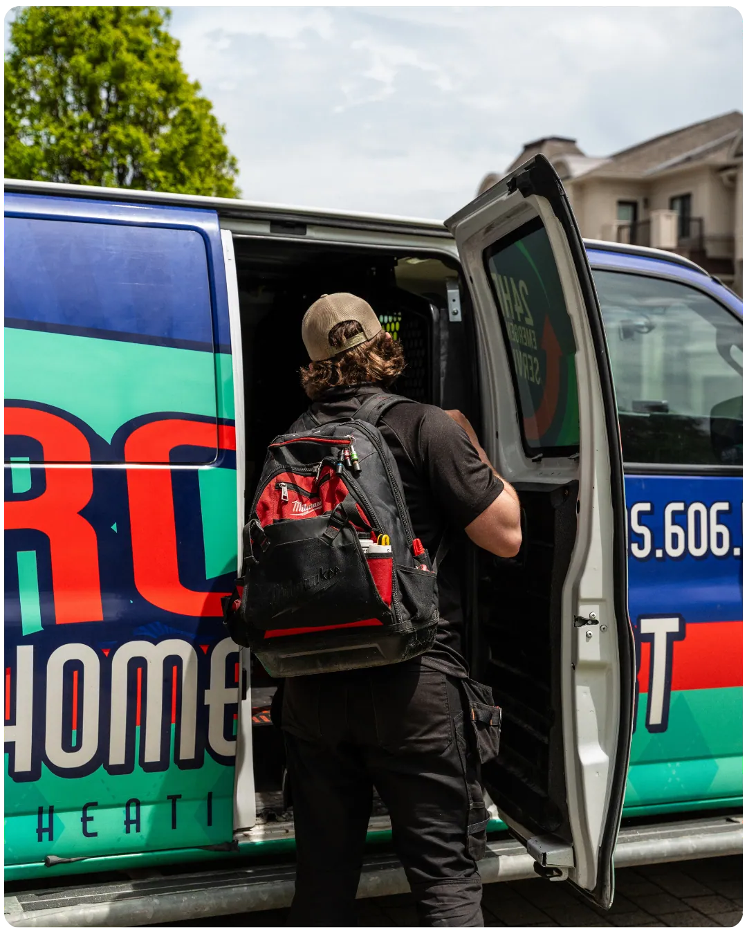 Air Source Home Comfort technician